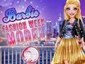 Gioco Barbie Fashion Week modella in linea Gioco Barbie Fashion Week modella in linea