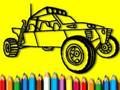 Gioco Ritorno a scuola: libro da colorare per auto da rally  in linea