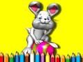 Gioco Ritorno a scuola: libro da colorare di Pasqua  in linea