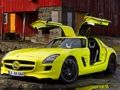 Gioco Puzzle E-Cell Mercedes-Benz SLS  in linea