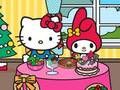 Gioco Cena di Natale di Hello Kitty e amici  in linea
