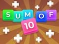 Gioco Somma di 10: unisci le tessere dei numeri  in linea
