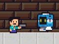 Gioco Noob Super Agente contro Robot  in linea