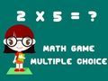 Gioco Gioco di matematica a scelta multipla  in linea