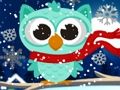 Gioco Puzzle di gufi delle nevi invernali  in linea