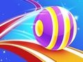 Gioco Far rotolare la palla  in linea