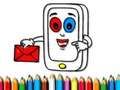 Gioco Libro da colorare del telefono cellulare  in linea