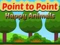 Gioco Punto a punto Animali felici  in linea