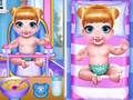 Gioco Principessa Twins Borns Baby Care in linea