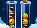 Gioco Puzzle di ordinamento colore emoji  in linea