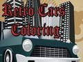 Gioco Colorazione di auto retrò  in linea