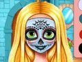 Gioco Pittura per il viso di Halloween della sorella  in linea