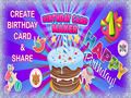Gioco Creatore di biglietti di compleanno  in linea