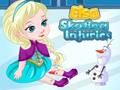 Gioco Lesioni da pattinaggio di Elsa in linea Gioco Lesioni da pattinaggio di Elsa in linea