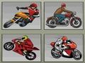 Gioco Memoria di moto da corsa  in linea