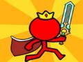 Gioco Stickman rosso  in linea
