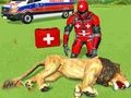 Gioco Eroe del robot di salvataggio degli animali  in linea