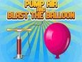 Gioco Pompare l'aria e far esplodere il palloncino  in linea