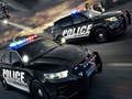 Gioco Diapositiva del puzzle delle auto della polizia  in linea
