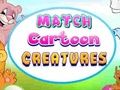 Gioco Abbina le creature dei cartoni animati  in linea