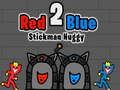 Gioco Stickman Huggy rosso e blu 2  in linea