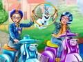 Gioco Giro in scooter della principessa  in linea