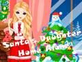 Gioco La figlia di Babbo Natale a casa da sola  in linea