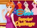 Gioco La sfida Snapchat di Elsa  in linea