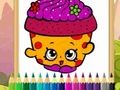 Gioco Dessert da colorare  in linea