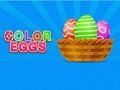 Gioco Uova di colore  in linea