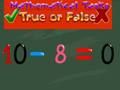 Gioco Compiti di matematica Vero o Falso  in linea