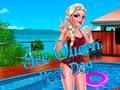 Gioco Giornata della piscina della regina del ghiaccio  in linea