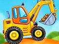 Gioco Giochi sui camion che costruiscono una casa  in linea