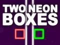Gioco Due scatole al neon  in linea