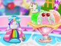 Gioco Creatore di coni gelato unicorno  in linea