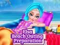 Gioco Preparazione per le uscite sulla spiaggia di Elsa  in linea