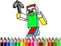 Gioco Ritorno a scuola: Minecraft Coloring  in linea
