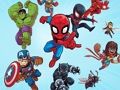 Gioco Memoria dei supereroi Marvel  in linea