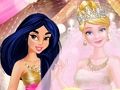 Gioco Matrimonio principessa rosa e oro  in linea