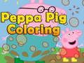 Gioco Peppa Pig da colorare  in linea