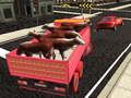 Gioco Grande camion per il trasporto di animali da fattoria  in linea