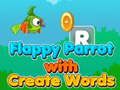 Gioco Pappagallo Flappy con Crea parole  in linea