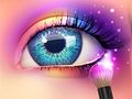 Gioco Salone d'arte dell'occhio di moda  in linea