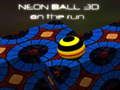 Gioco Neon Ball 3d in fuga  in linea
