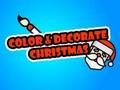 Gioco Colora e decora il Natale  in linea