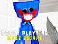 Gioco Fuga dal labirinto di Poppy Playtime  in linea