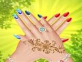 Gioco Nail art primaverile  in linea