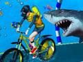 Gioco Corsa in bicicletta sotto l'acqua  in linea