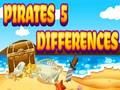 Gioco Pirati 5 differenze  in linea