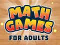 Gioco Giochi di matematica per adulti  in linea